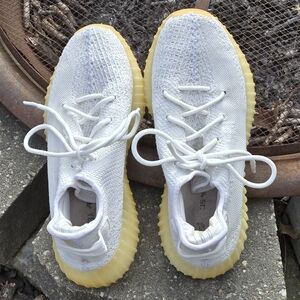 Yeezy Boost 350 V2 White with Yellow Gum Sole